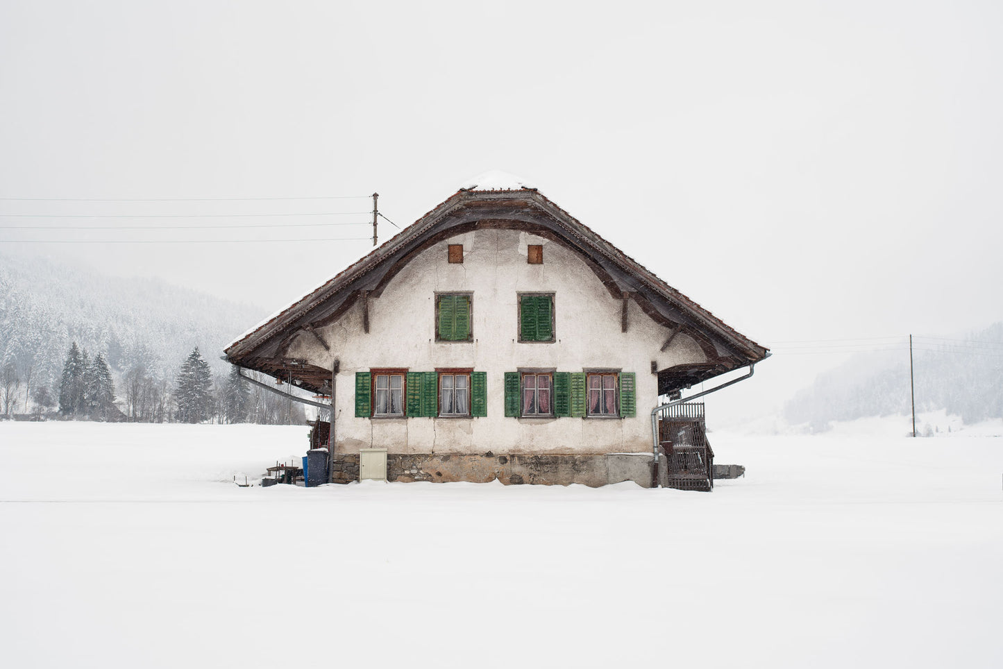 Chalets of Switzerland | Limited Archival Pigment Print | Chalet #35