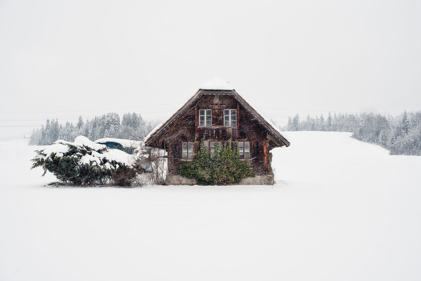 Chalets of Switzerland | Limited Archival Pigment Print | Chalet #37