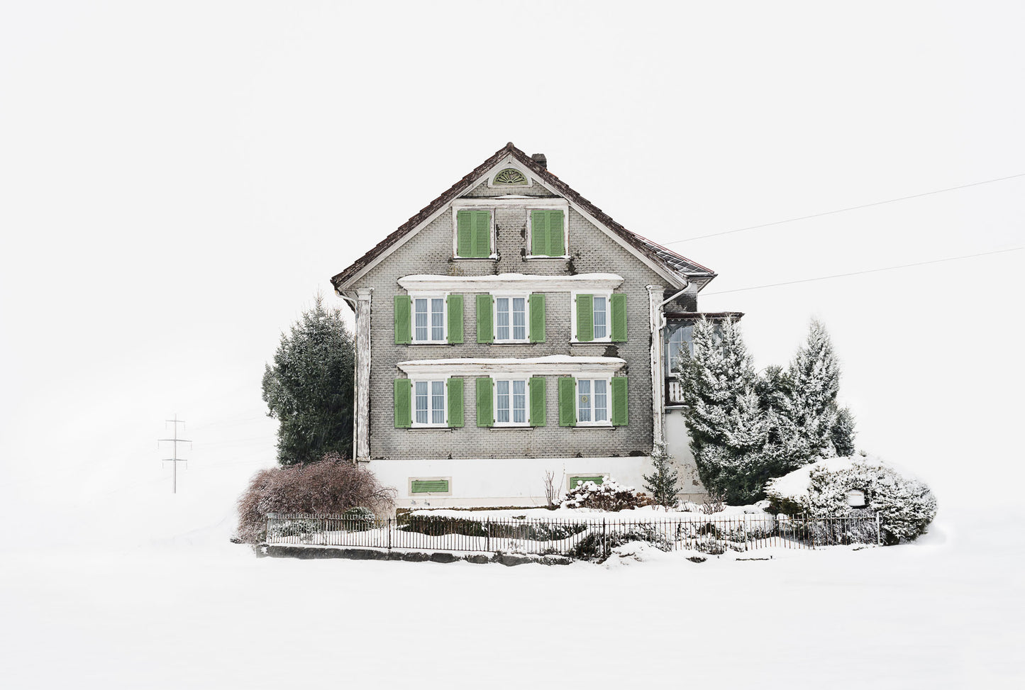 Chalets of Switzerland | Limited Archival Pigment Print | Chalet #14