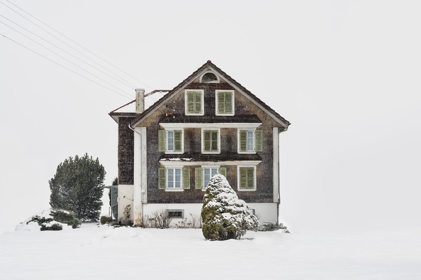 Chalets of Switzerland | Limited Archival Pigment Print | Chalet #15