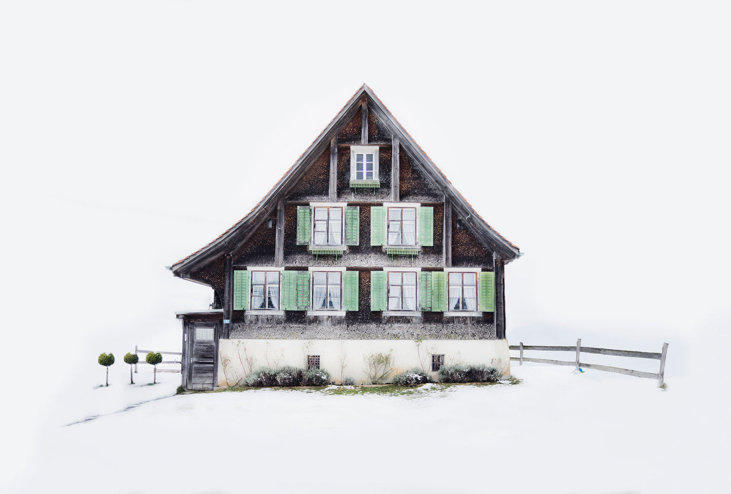 Chalets of Switzerland | Limited Archival Pigment Print | Chalet #2