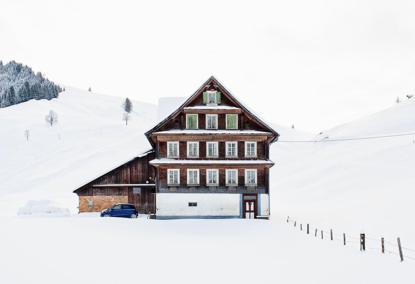 Chalets of Switzerland | Limited Archival Pigment Print | Chalet #20