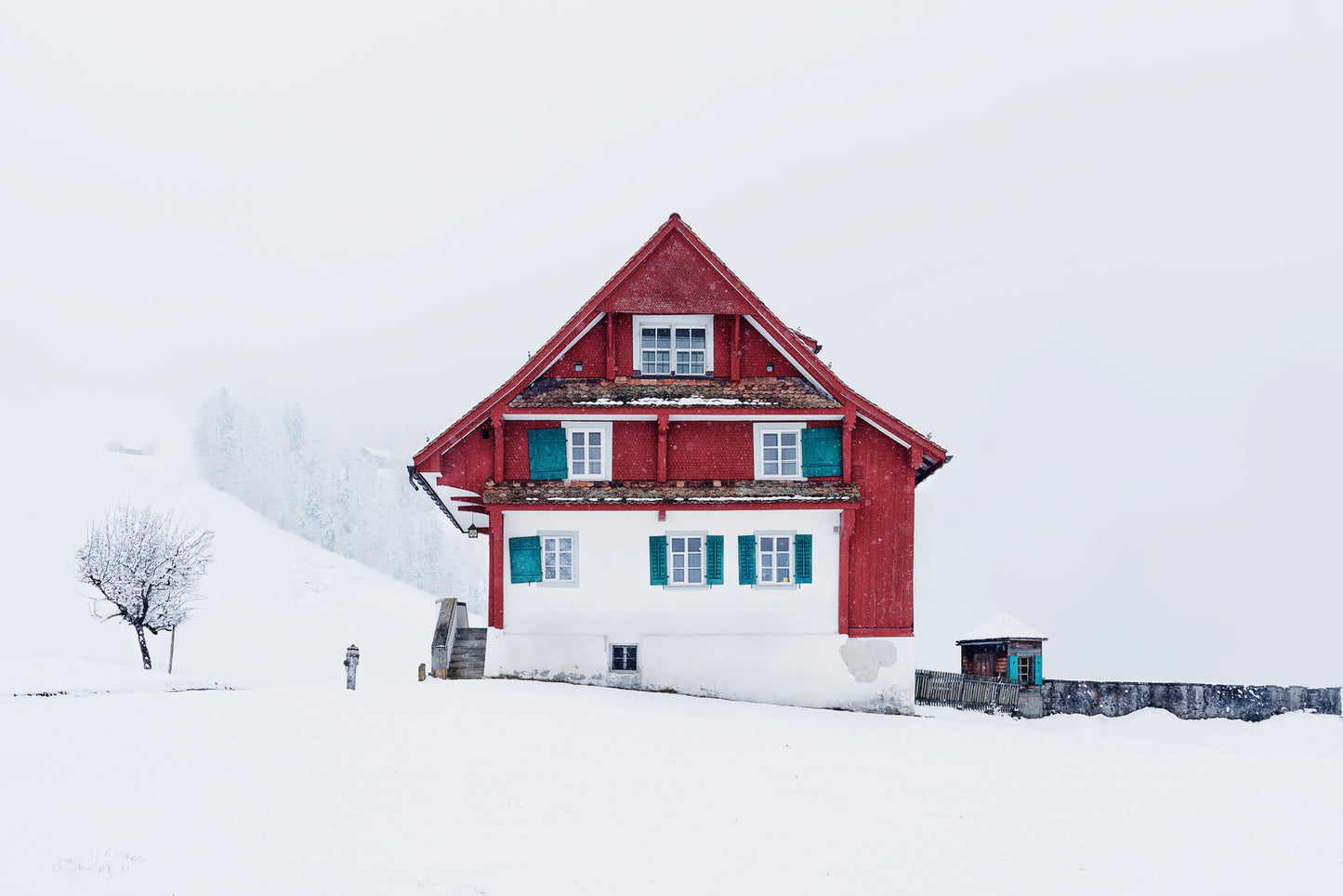 Chalets of Switzerland | Limited Archival Pigment Print | Chalet #26