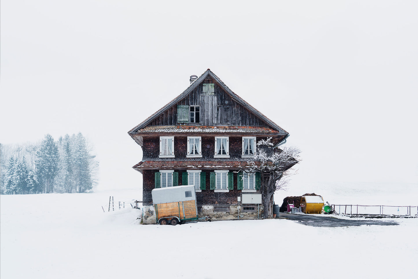 Chalets of Switzerland | Limited Archival Pigment Print | Chalet #27