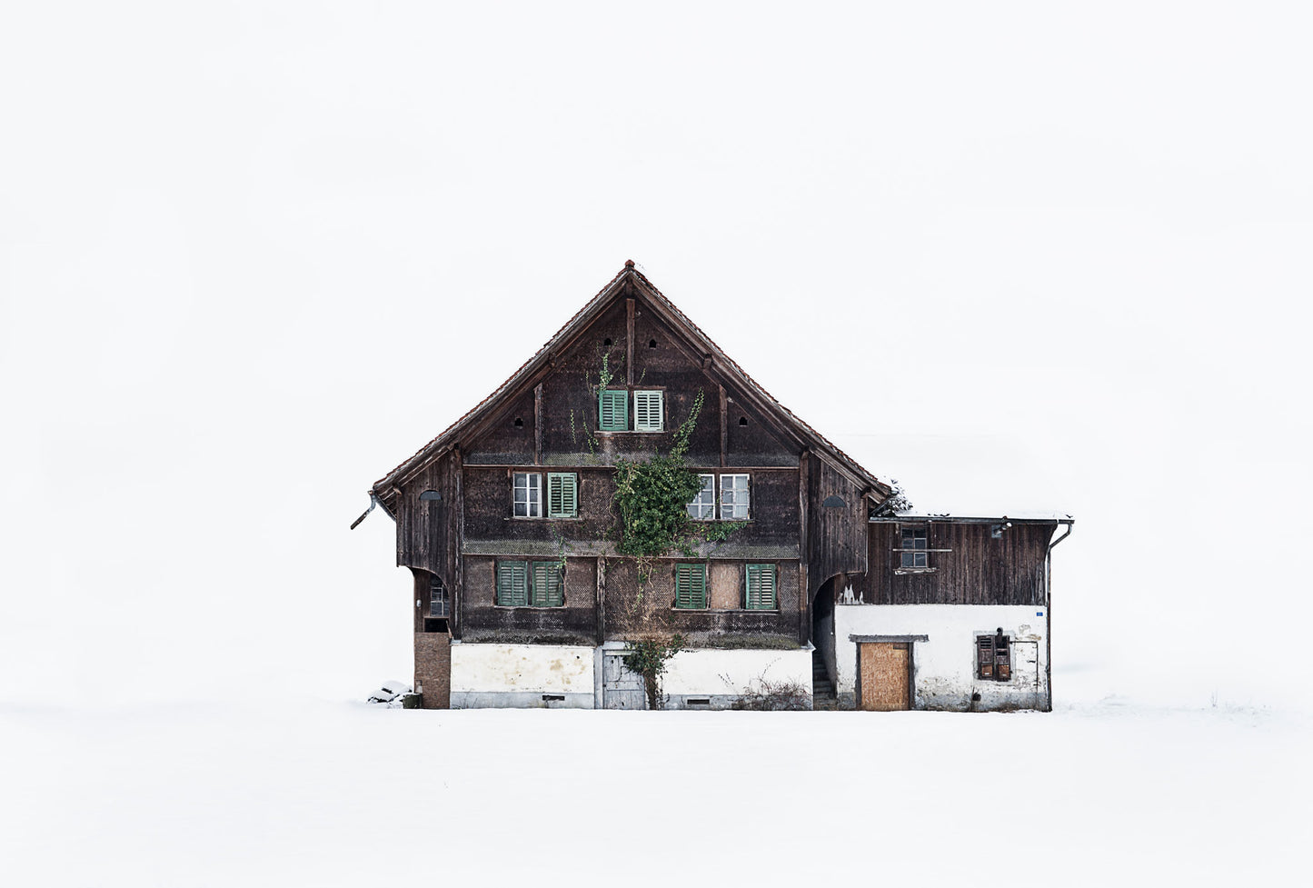 Chalets of Switzerland | Limited Archival Pigment Print | Chalet #3