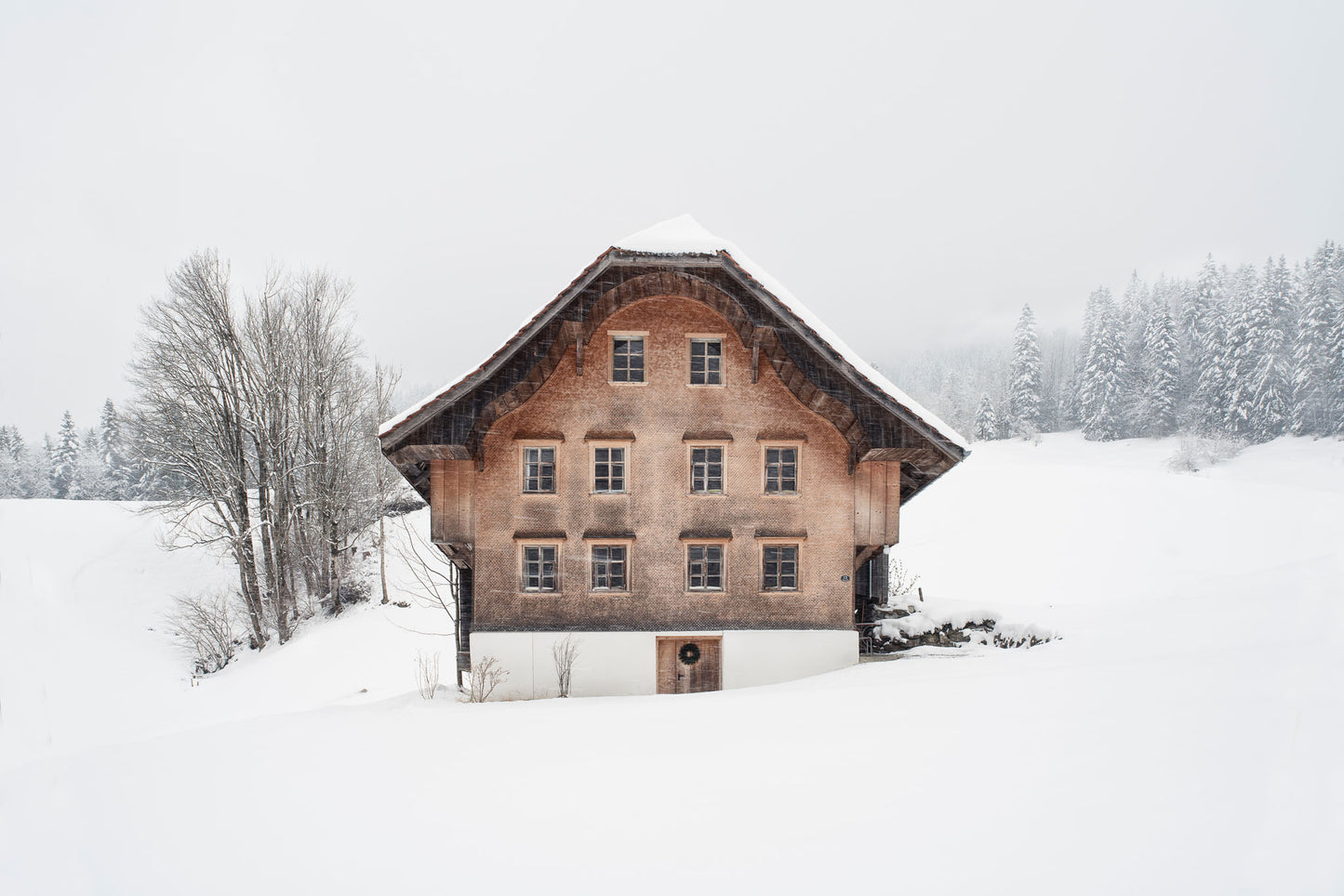 Chalets of Switzerland | Limited Archival Pigment Print | Chalet #36