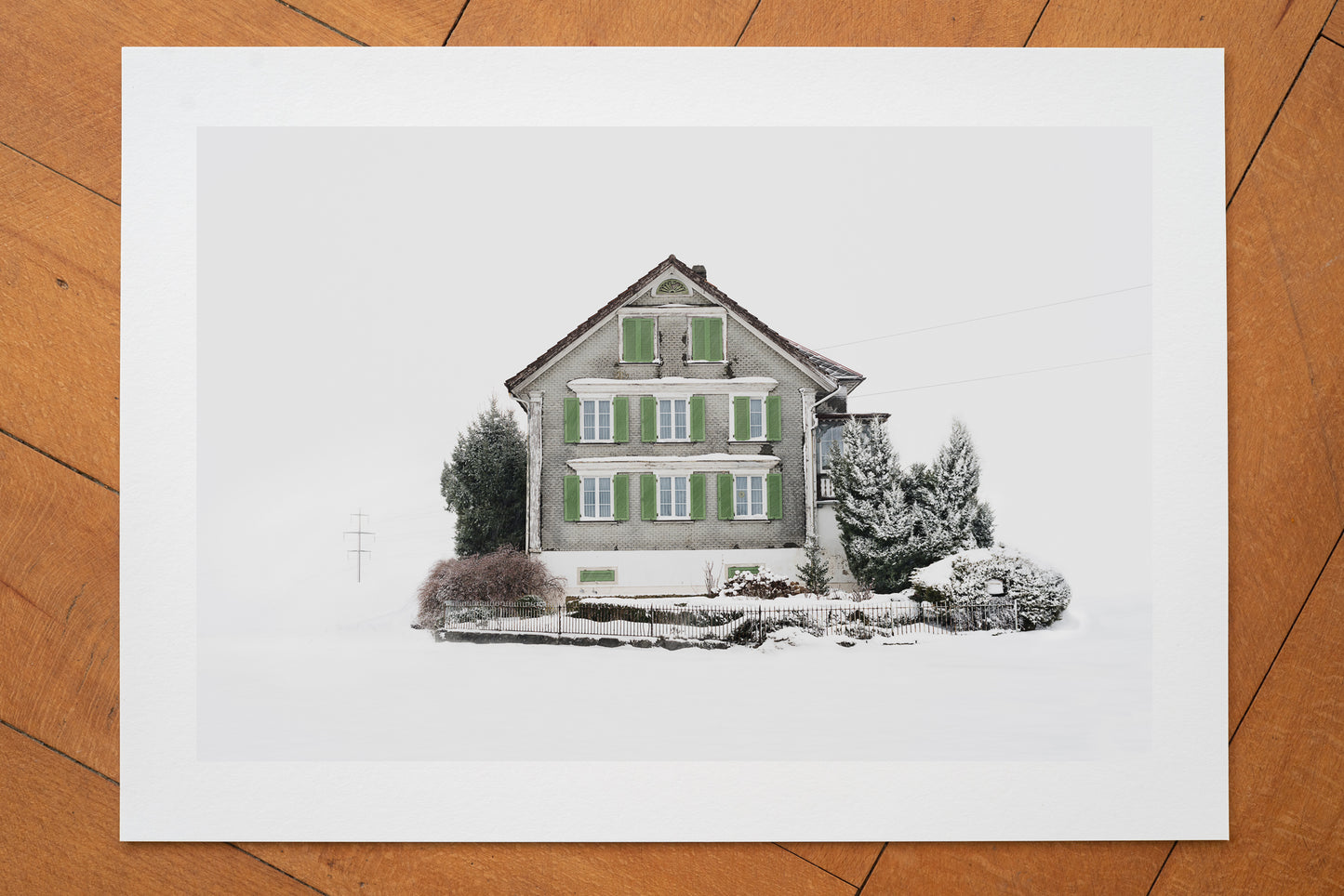 Chalets of Switzerland | Limited Archival Pigment Print | Chalet #14