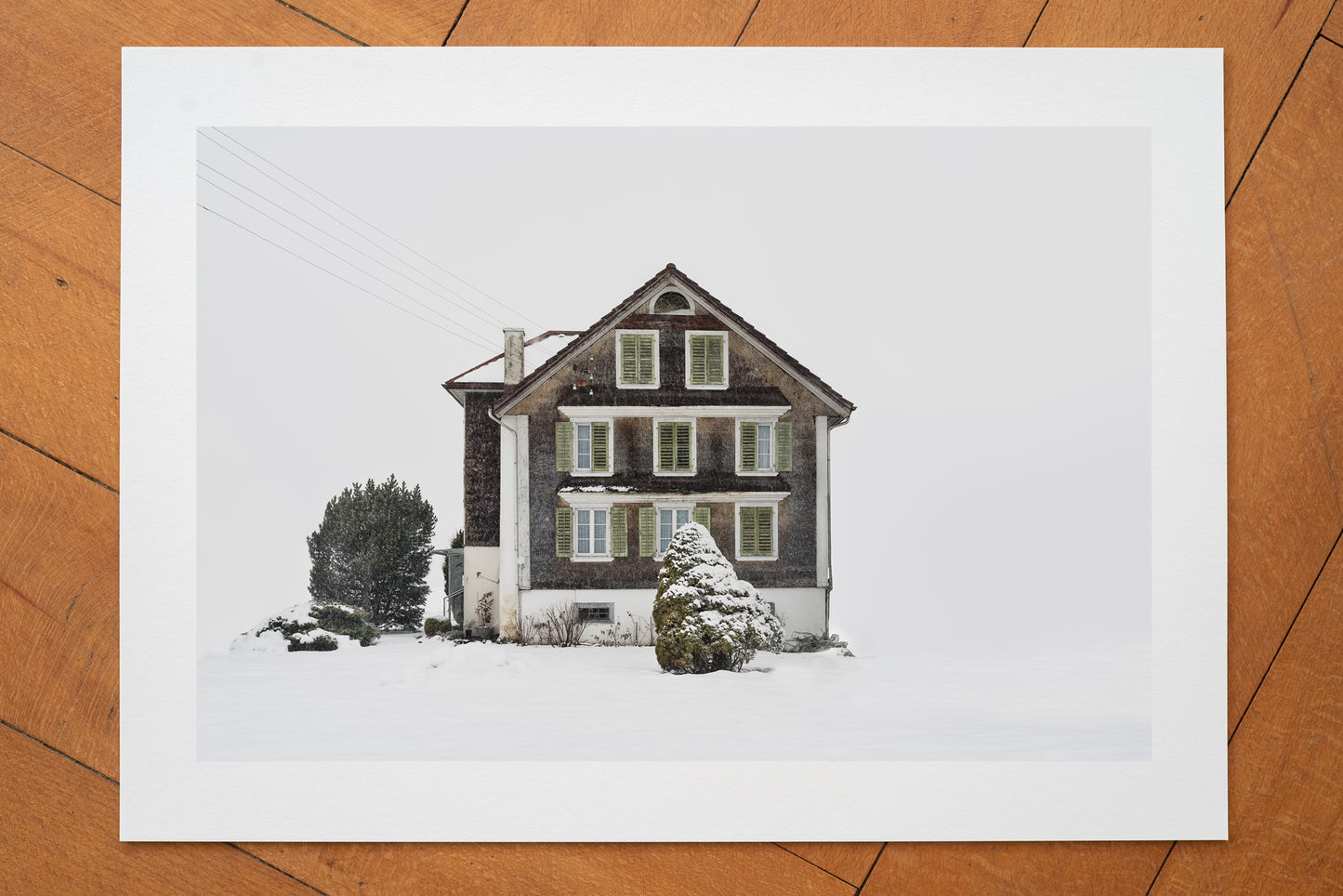 Chalets of Switzerland | Limited Archival Pigment Print | Chalet #15