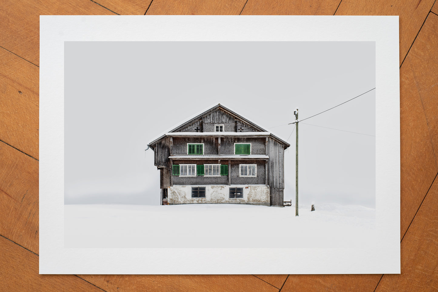 Chalets of Switzerland | Limited Archival Pigment Print | Chalet #19