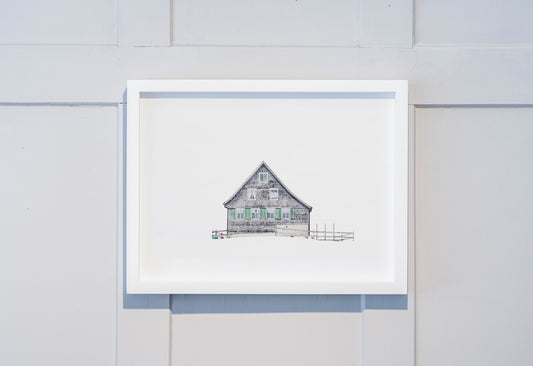 Chalets of Switzerland | Limited Archival Pigment Print | Chalet #1