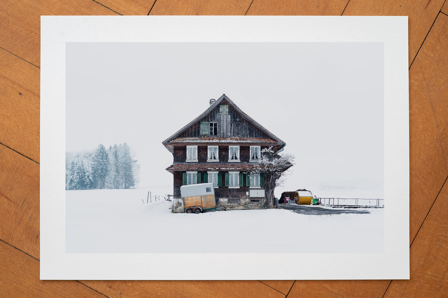 Chalets of Switzerland | Limited Archival Pigment Print | Chalet #27