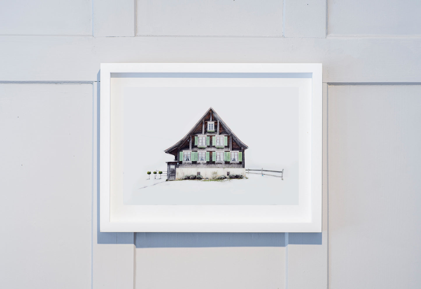 Chalets of Switzerland | Limited Archival Pigment Print | Chalet #2