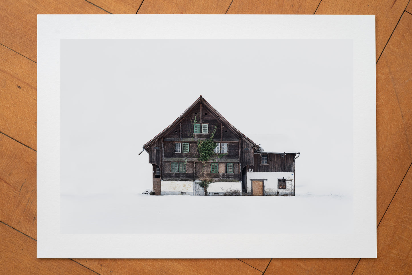 Chalets of Switzerland | Limited Archival Pigment Print | Chalet #3