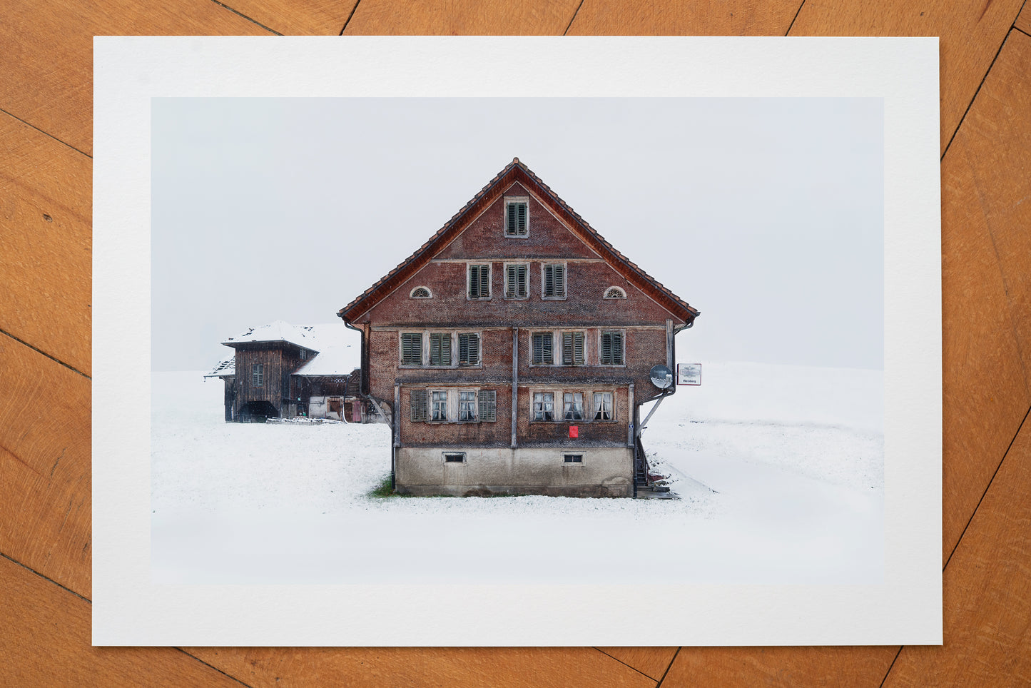 Chalets of Switzerland | Limited Archival Pigment Print | Chalet #30