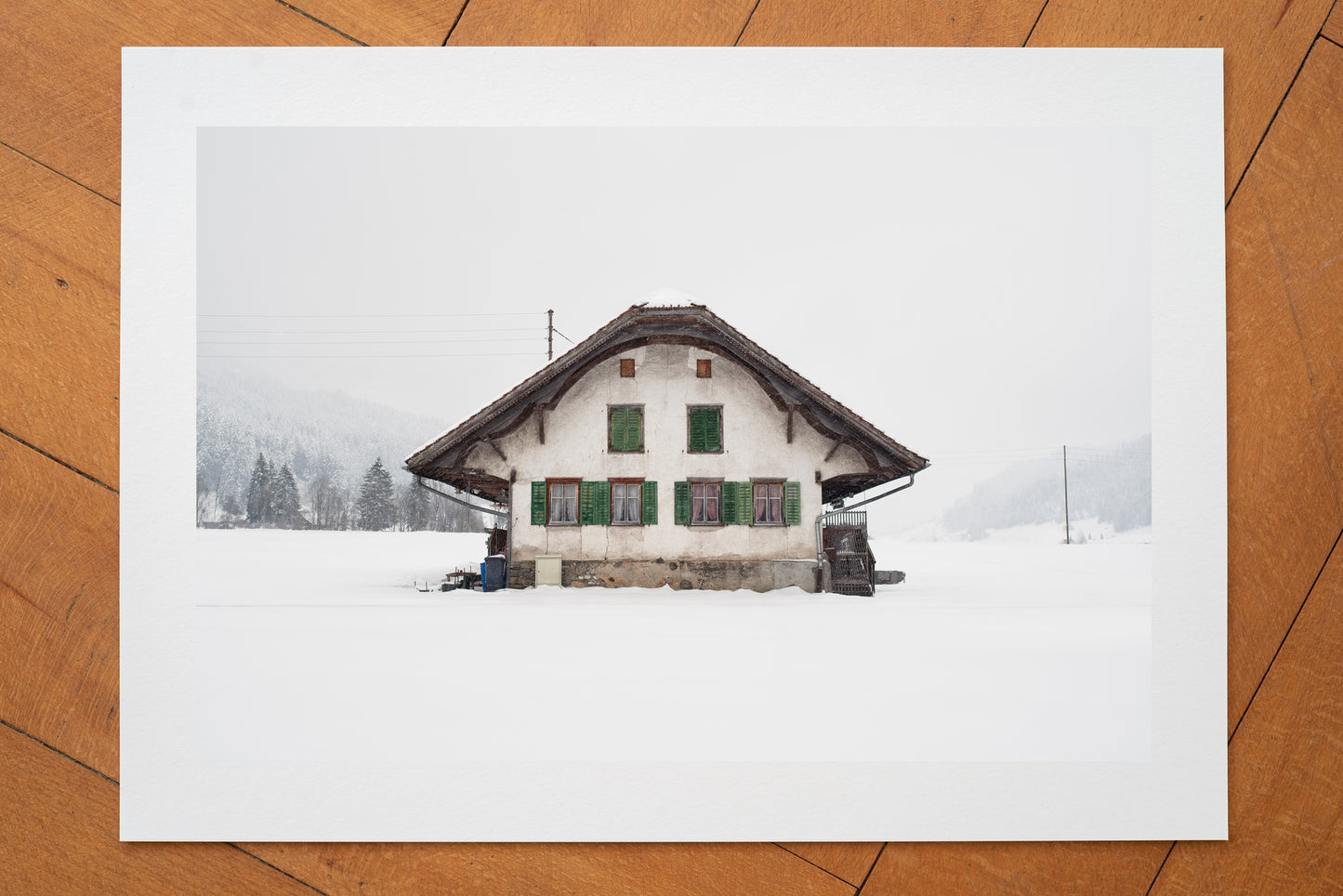 Chalets of Switzerland | Limited Archival Pigment Print | Chalet #35