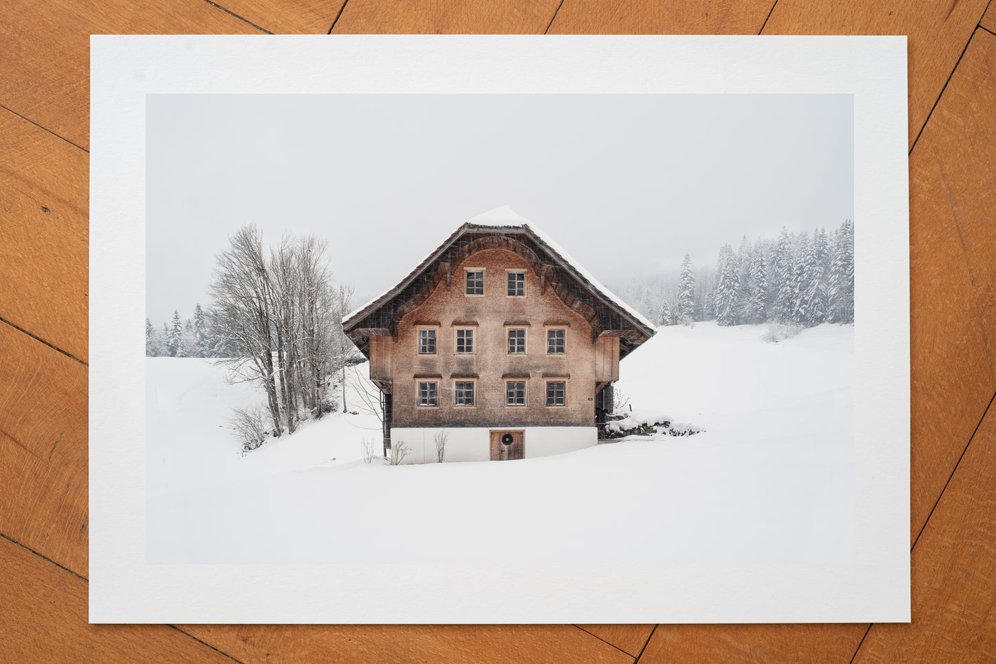 Chalets of Switzerland | Limited Archival Pigment Print | Chalet #36