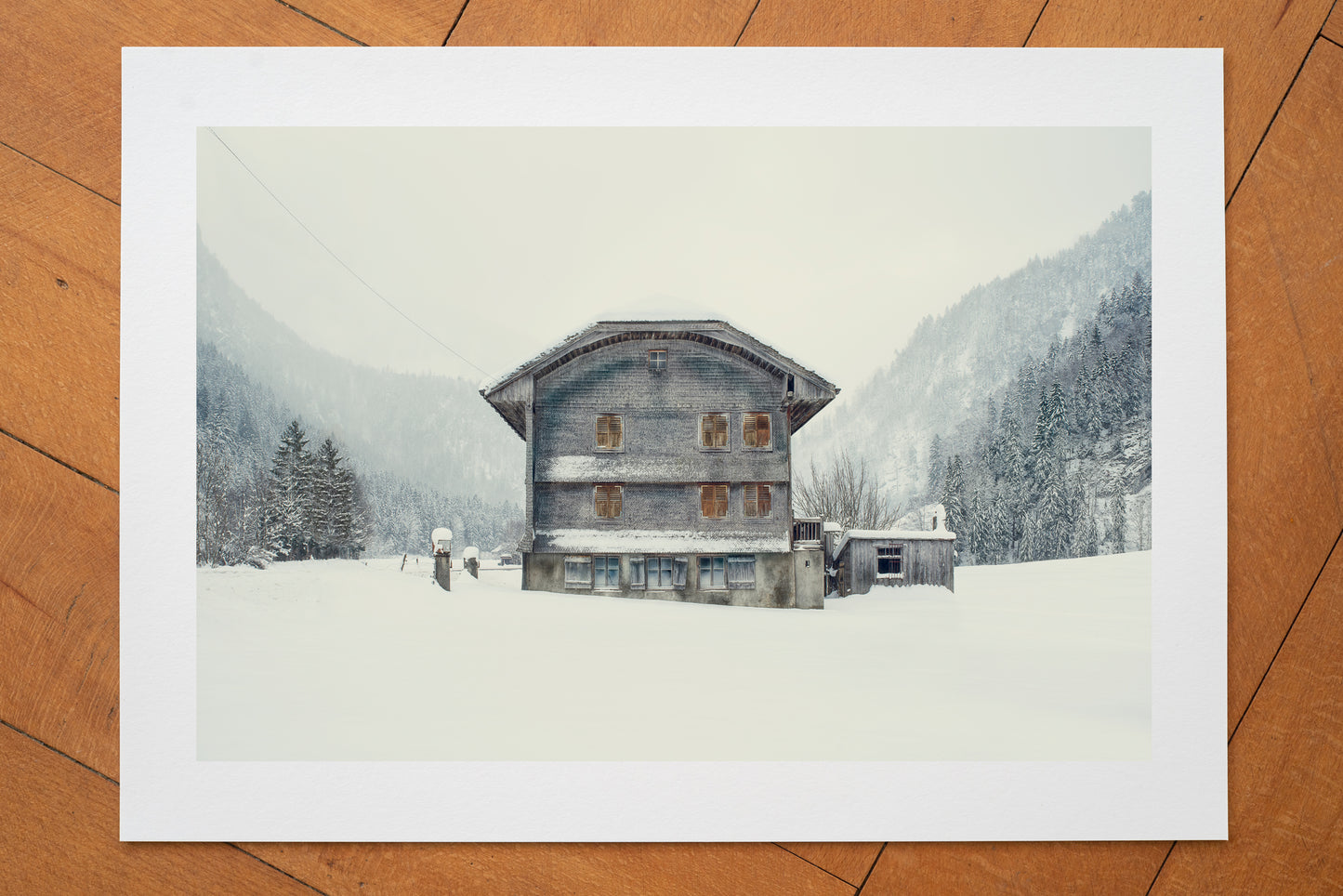 Chalets of Switzerland | Limited Archival Pigment Print | Chalet #38