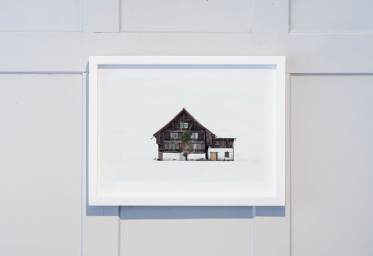 Chalets of Switzerland | Limited Archival Pigment Print | Chalet #3