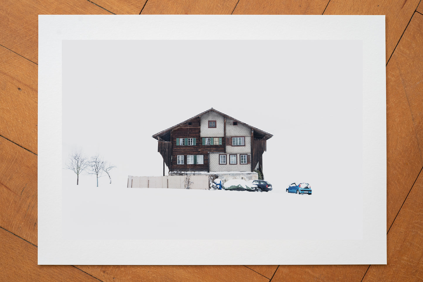 Chalets of Switzerland | Limited Archival Pigment Print | Chalet #4