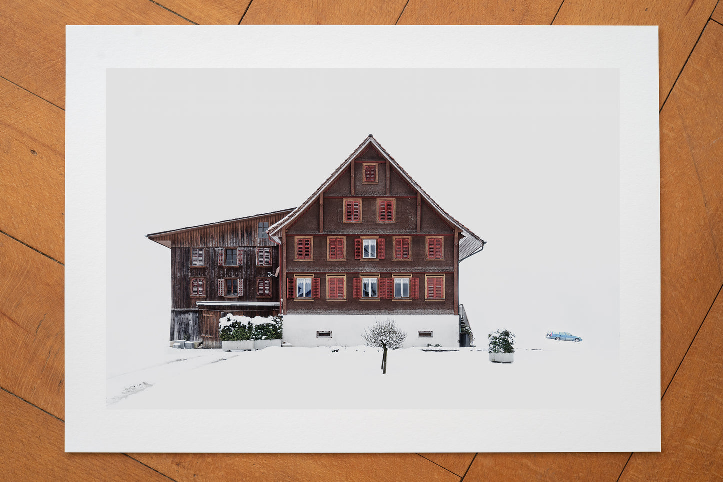 Chalets of Switzerland | Limited Archival Pigment Print | Chalet #7